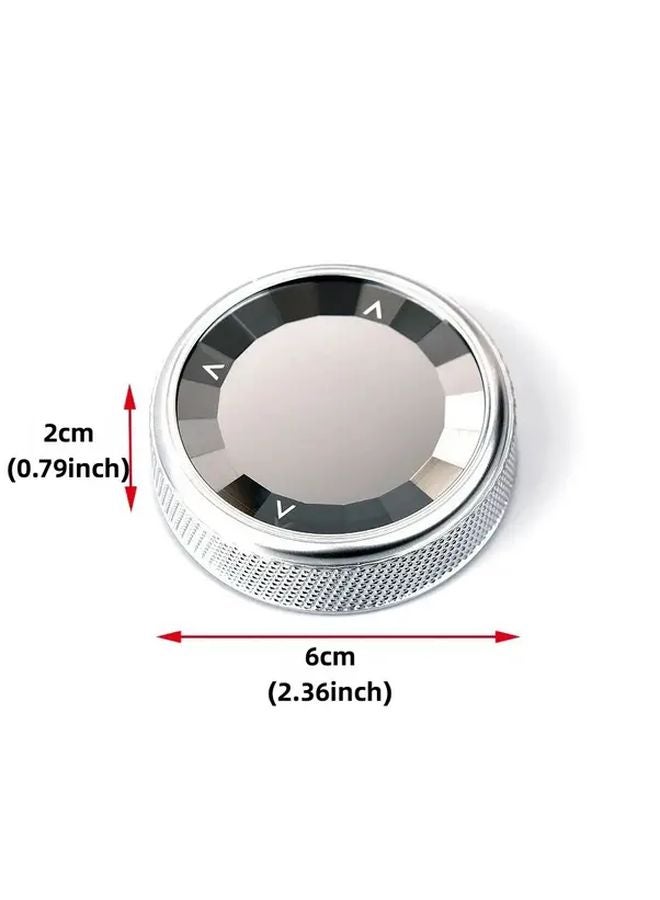 BMW Multimedia Knob Cover NBT Model ABS Interior Decor Upgrade - Image 2